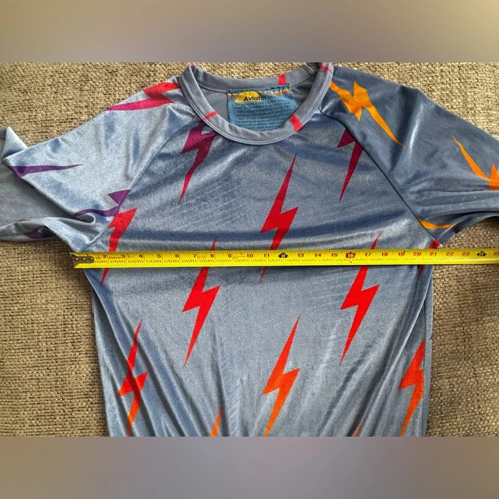 Aviator Nation Blue Lightning Bolt Sweatshirt - Picture 6 of 7